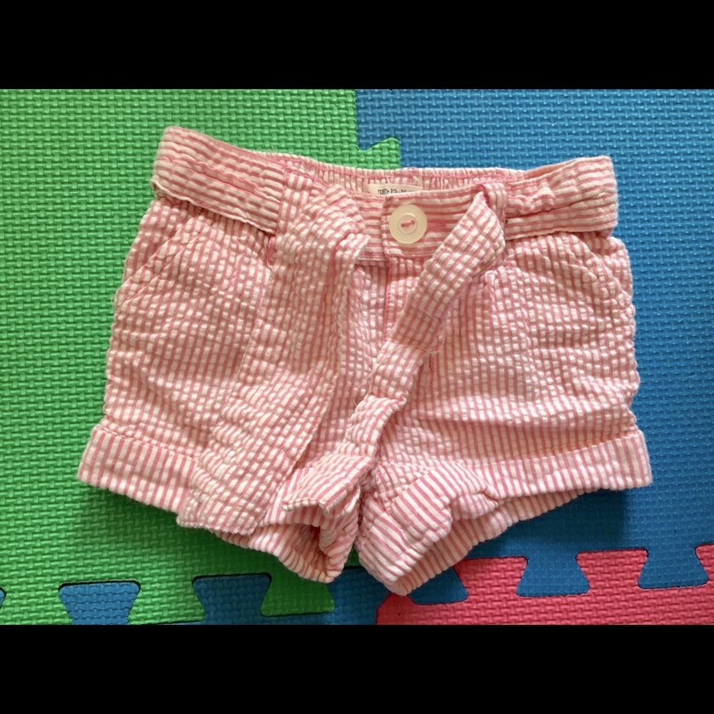 Girls 12-18 month cotton short